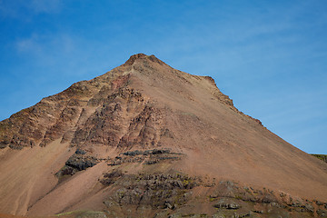 Image showing Brown mountain