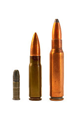 Image showing Ammunition for the automatic weapons and small-bore rifle