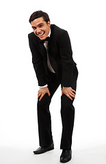 Image showing Businessman having a break