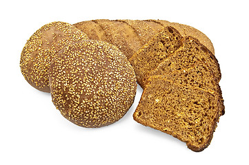 Image showing Different rye bread