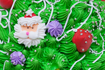Image showing Cake icing and decorations