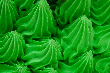 Image showing Close up of a confectioner cake