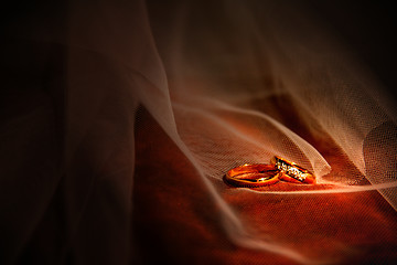 Image showing Pair of a wedding rings