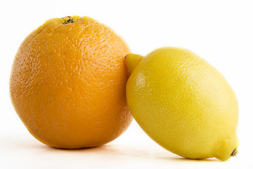 Image showing Lemon and Orange