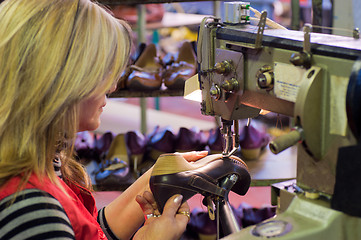 Image showing Footwear manufacture