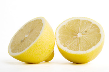 Image showing Sliced lemon