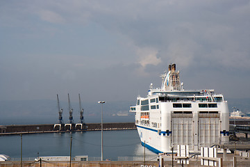 Image showing Marseille harbour.