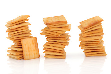 Image showing Cheese Cracker Biscuits