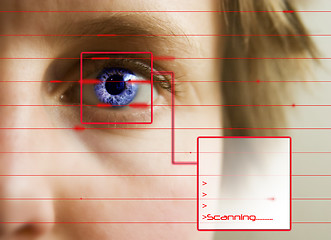 Image showing Retina Scan