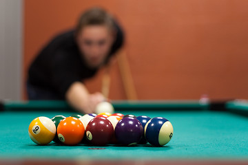 Image showing Billiards Player