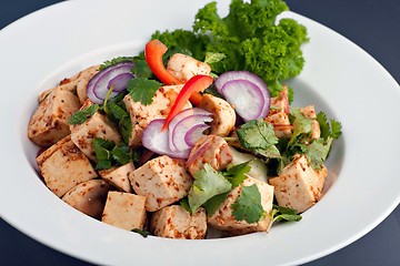 Image showing Thai Food Tofu Stir Fry