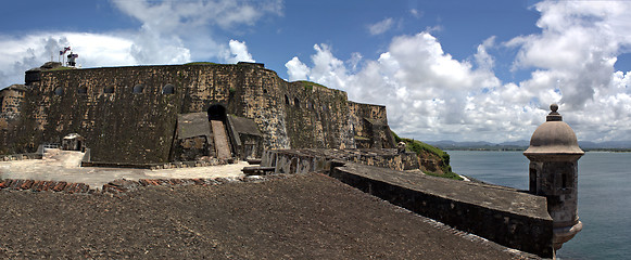 Image showing El Morro Fort Panorama