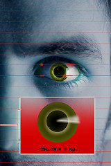 Image showing Scanning Iris