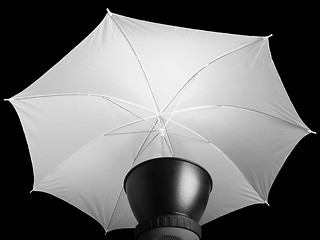 Image showing Lighting umbrella