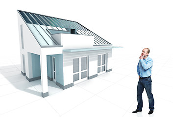 Image showing think about new house