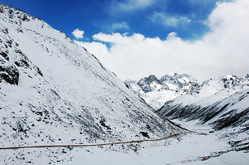 Image showing Landscape in winter