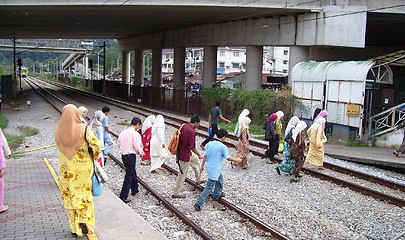 Image showing Railroad Crossing