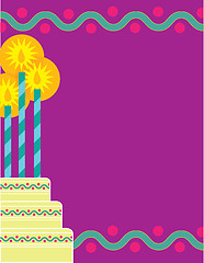 Image showing Birthday Border