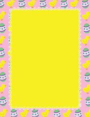 Image showing Easter Border