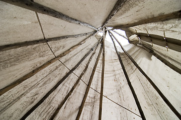 Image showing Tepee Detail