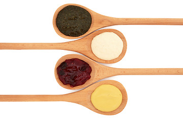 Image showing Sauce and Jelly Selection