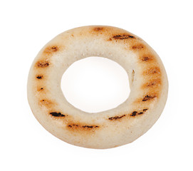 Image showing dry bagel closeup