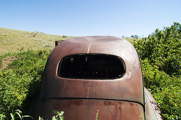 Image showing Rusted Prairie Car