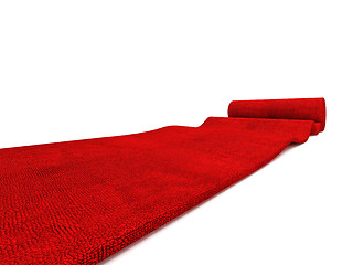 Image showing rolling carpet