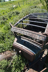 Image showing Rusted Prairie Car