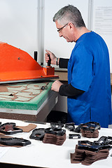 Image showing Leather manufacture