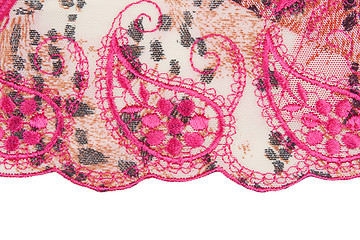 Image showing satin lace