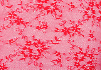 Image showing satin lace