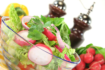 Image showing mixed salad