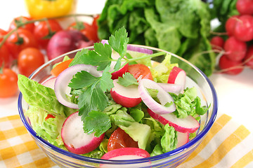 Image showing mixed salad