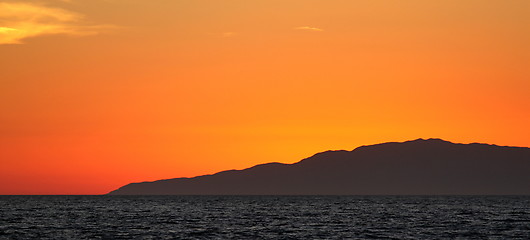 Image showing Sunset