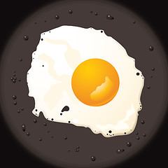 Image showing fried egg