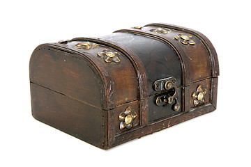 Image showing Wooden casket