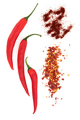 Image showing Chili Selection