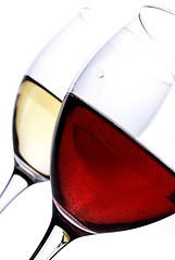 Image showing Wine glasses