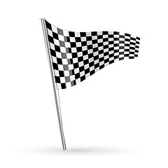 Image showing racing flag