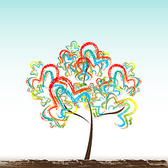 Image showing abstract tree