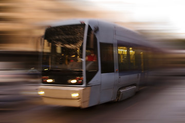 Image showing Abstract Tram