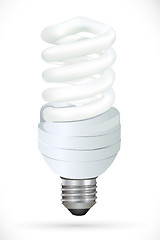 Image showing cfl on white background