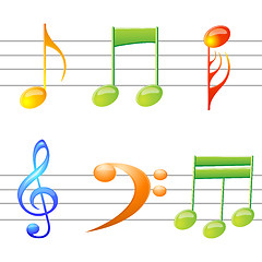 Image showing music texts