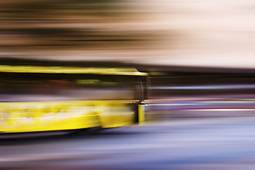 Image showing Speed Bus Abstract