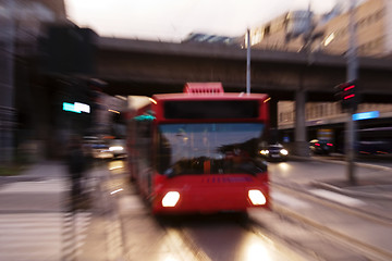 Image showing Speed Bus Abstract