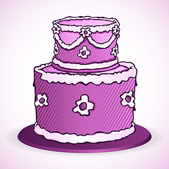 Image showing birthday cake