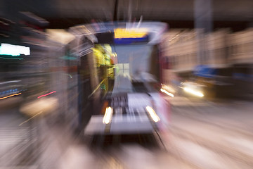 Image showing Abstract Tram