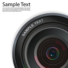 Image showing camera lens