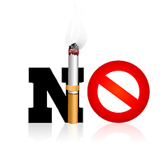 Image showing no smoking